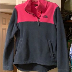 North face fleece pullover